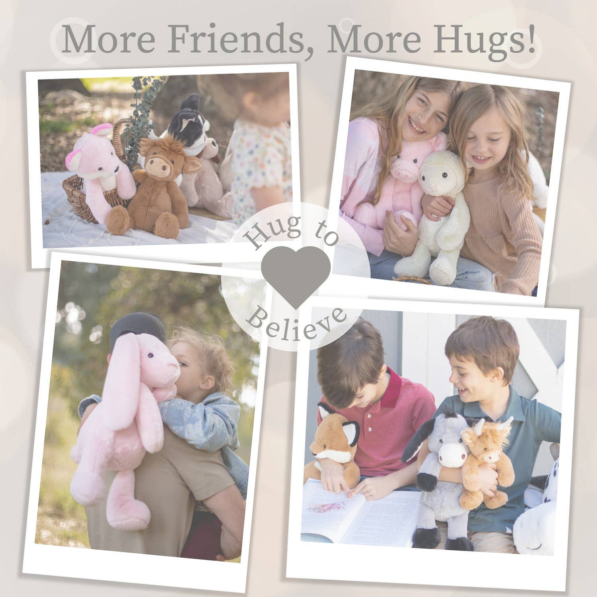World's Softest Lushee 16 inch - Unity White Unicorn Plush
