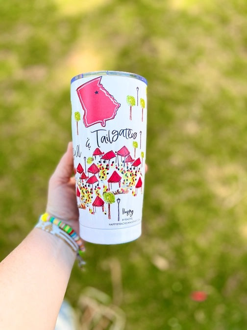 Athens - Bulldogs 20oz Tumbler