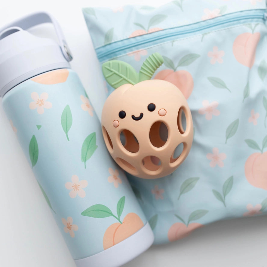 Calla & Friends Peach Blossom Teether