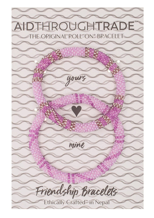 Orchid Roll-On® Friendship Bracelets