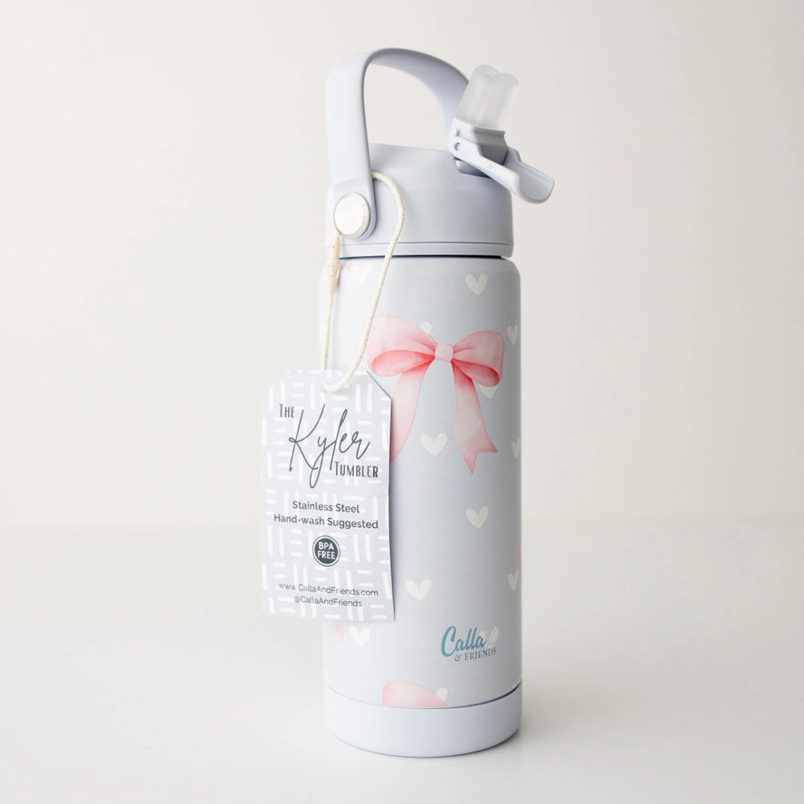 Calla & Friends Sweetheart Bows Tumbler