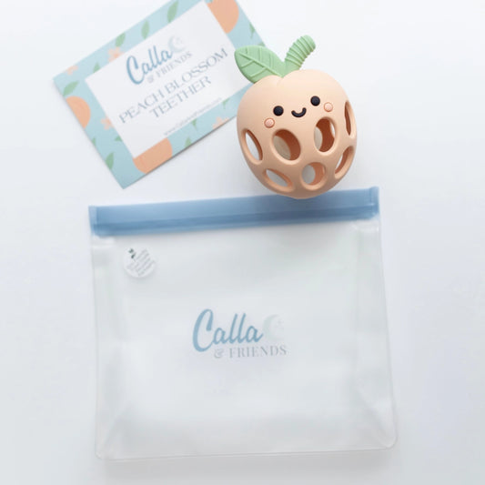 Calla & Friends Peach Blossom Teether