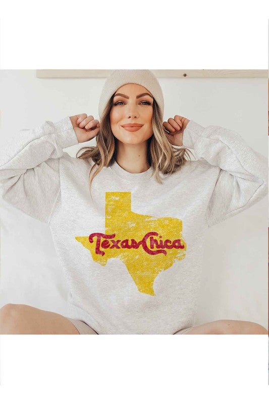 TEXAS CHICA GRAPHIC SWEATSHIRT