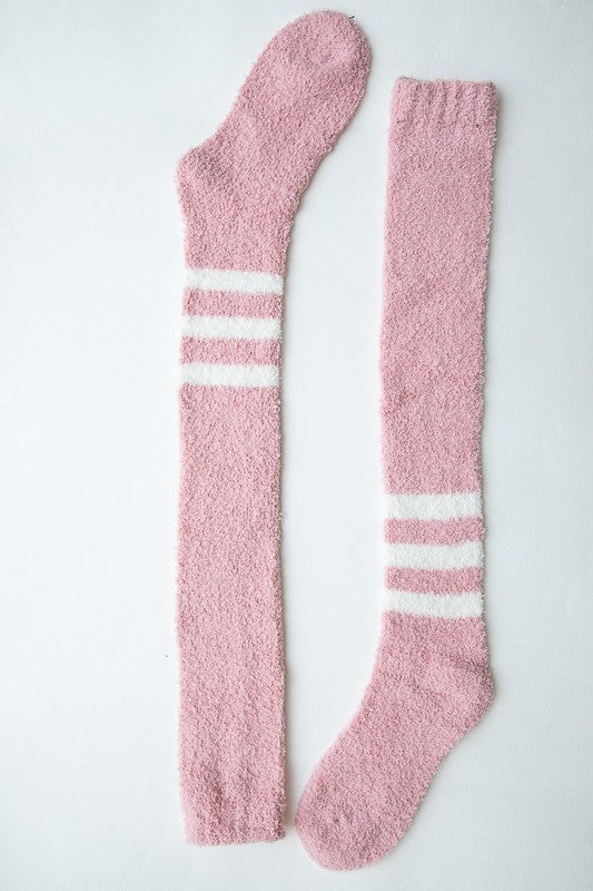 Knee-High Boucle Socks