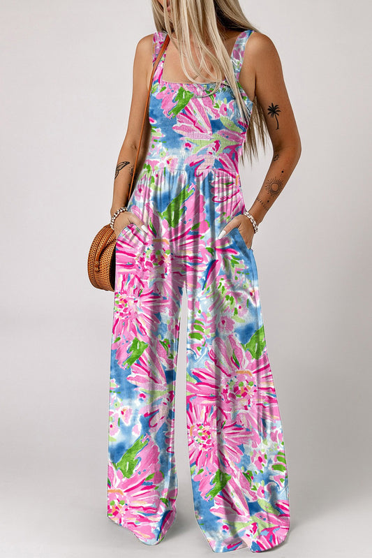 Lilly Smocked Top Jumpsuit