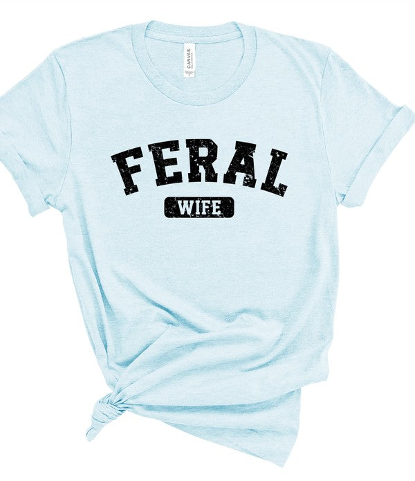 Feral Wife Softstyle Tee