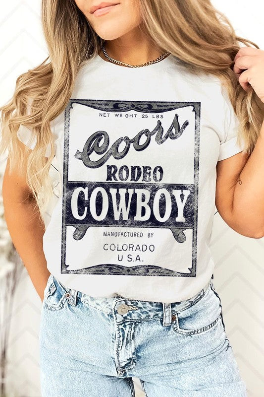 Coors Rodeo Cowboy Graphic Tee