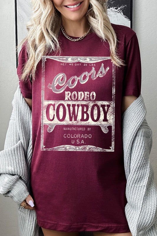 Coors Rodeo Cowboy Graphic Tee