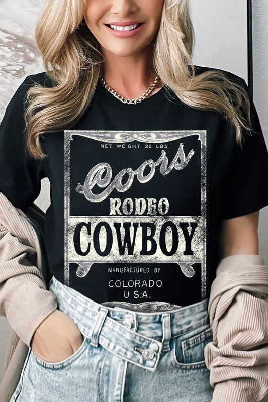 Coors Rodeo Cowboy Graphic Tee