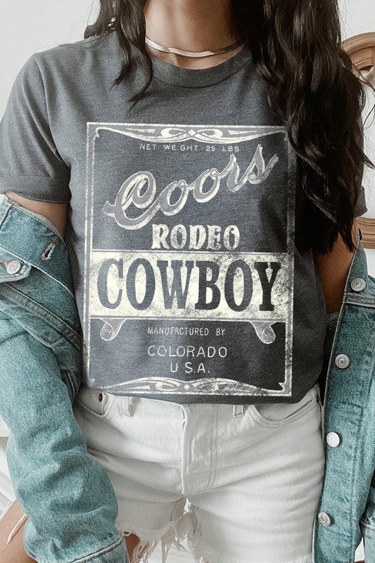 Coors Rodeo Cowboy Graphic Tee