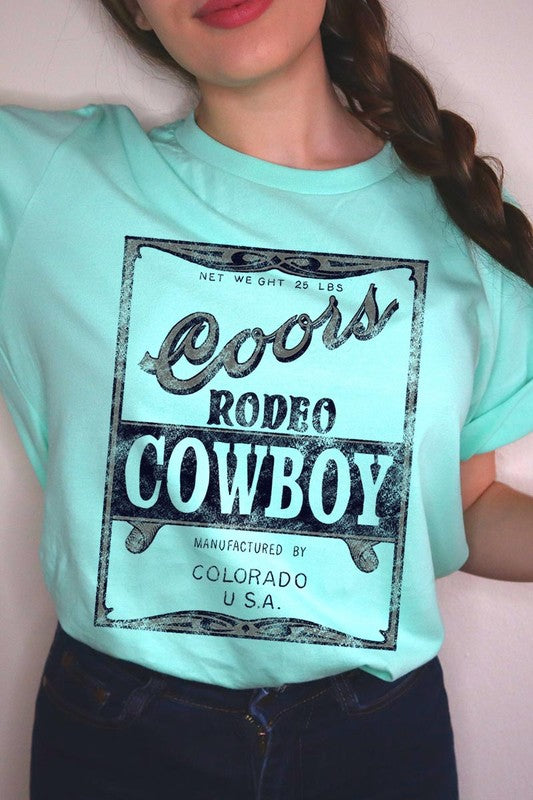 Coors Rodeo Cowboy Graphic Tee