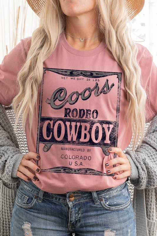 Coors Rodeo Cowboy Graphic Tee