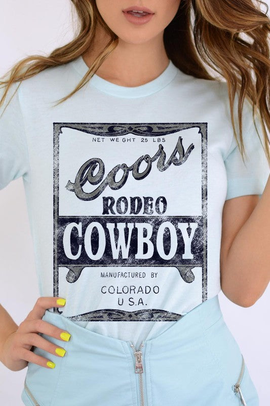 Coors Rodeo Cowboy Graphic Tee