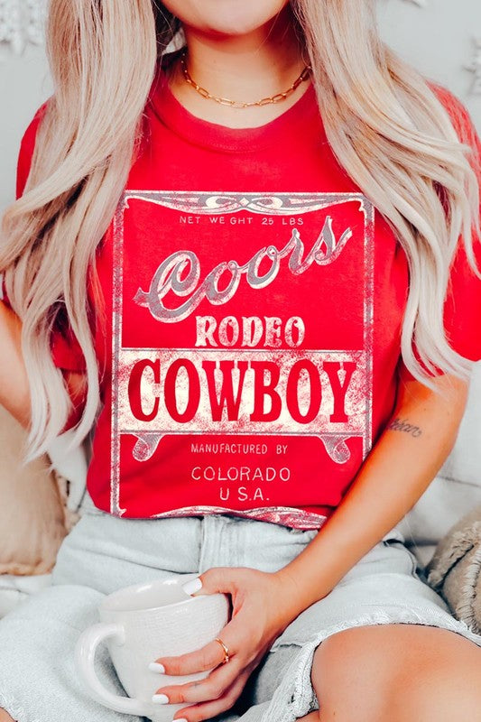 Coors Rodeo Cowboy Graphic Tee