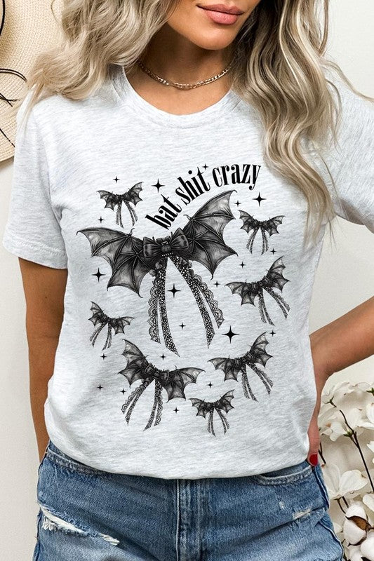 Halloween Bat shit crazy Graphic Tee