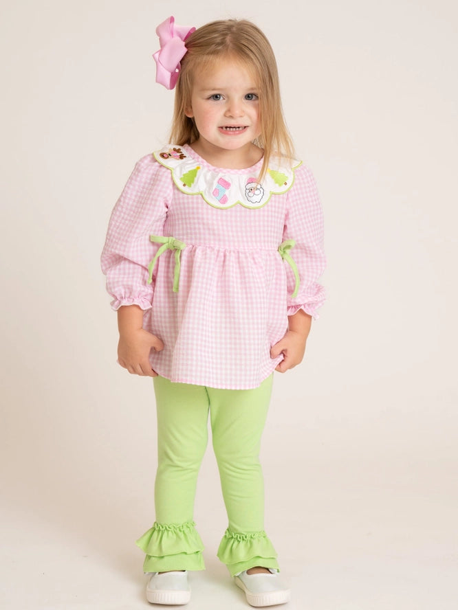 Christmas Celebration Gingham Set