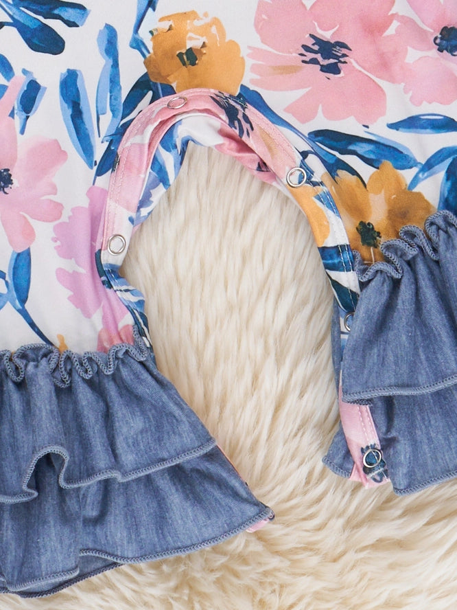 Magnolia Run Ruffle Romper