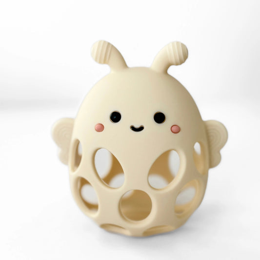 Calla & Friends Honey Bee Teether - Yellow