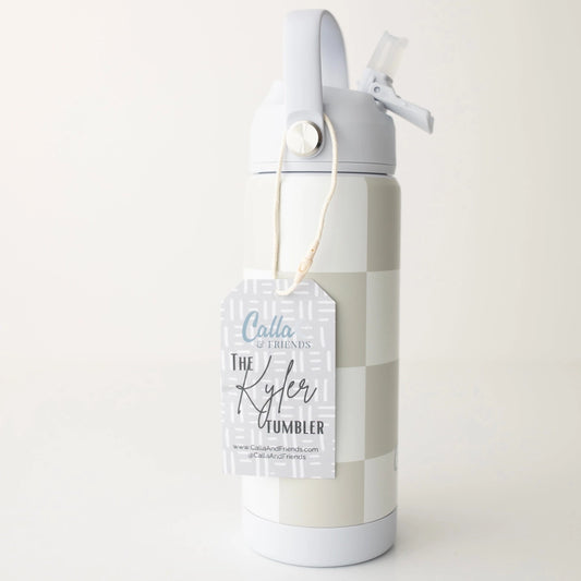 Calla & Friends - Checkered Tumbler