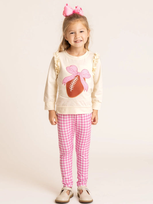 Touchdown Bow Legging Set