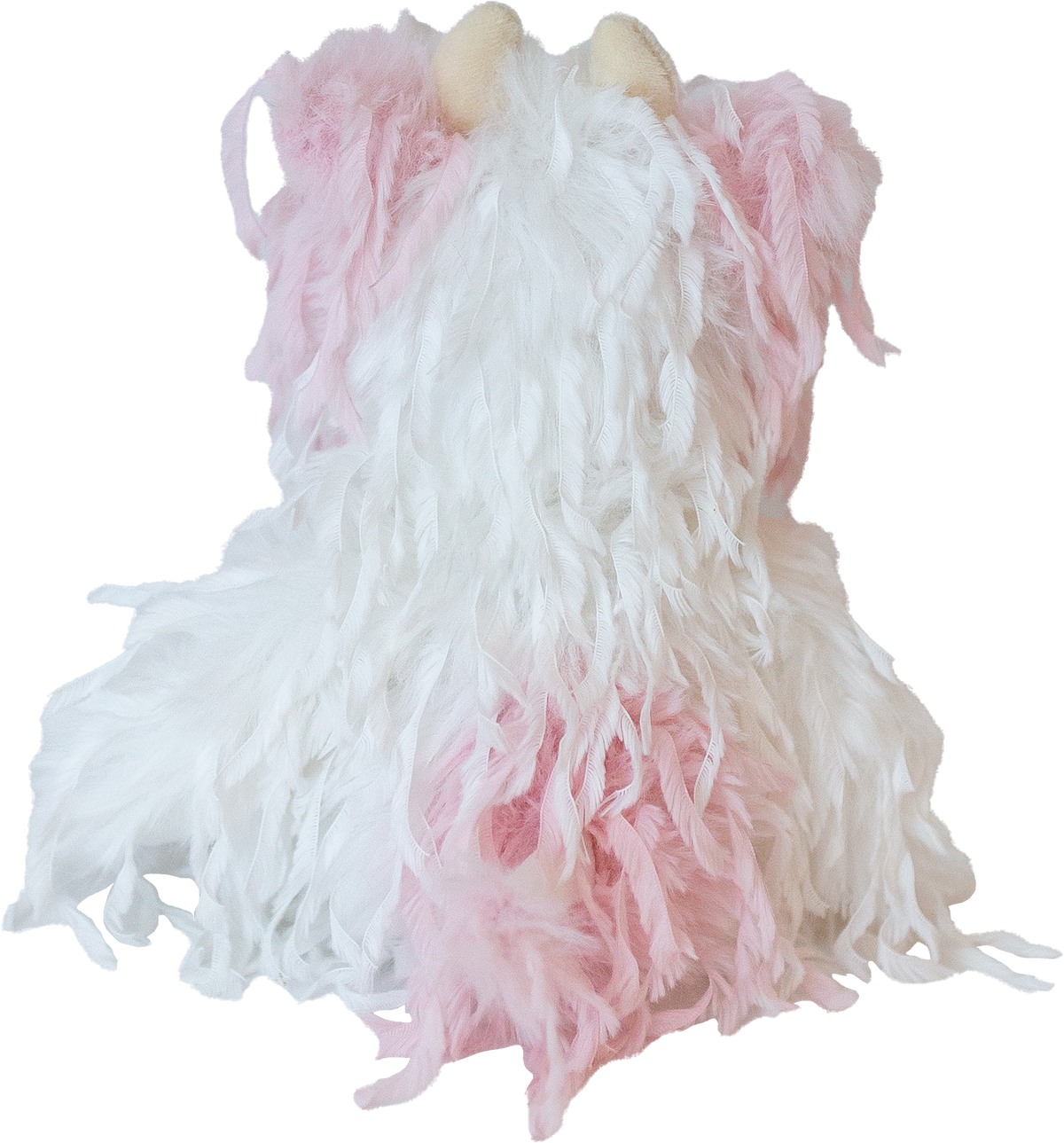 BHTB Feathers Strawberry Cow Plushie