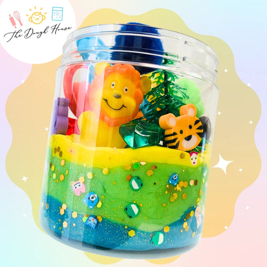 The Dough House Super Size Zoo Magical Jar