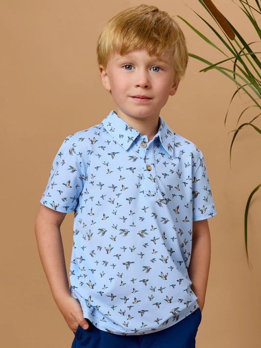Ruffle Butts Mallard Polo