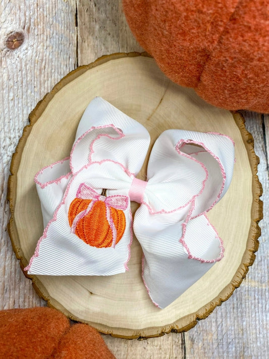 Coquette Pumpkin Bow