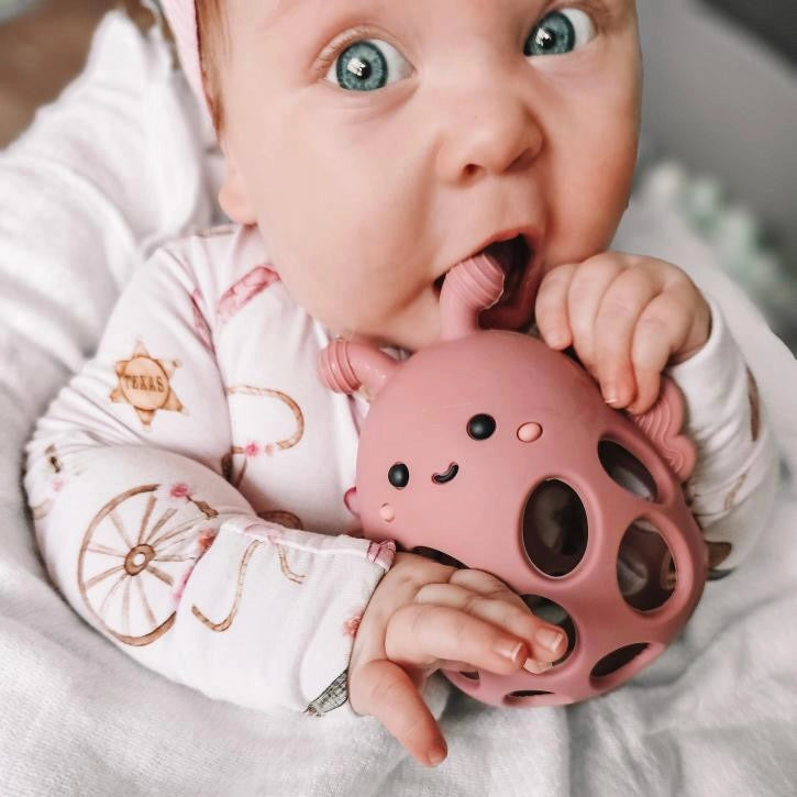 Calla & Friends Honey Bee Teether - Yellow