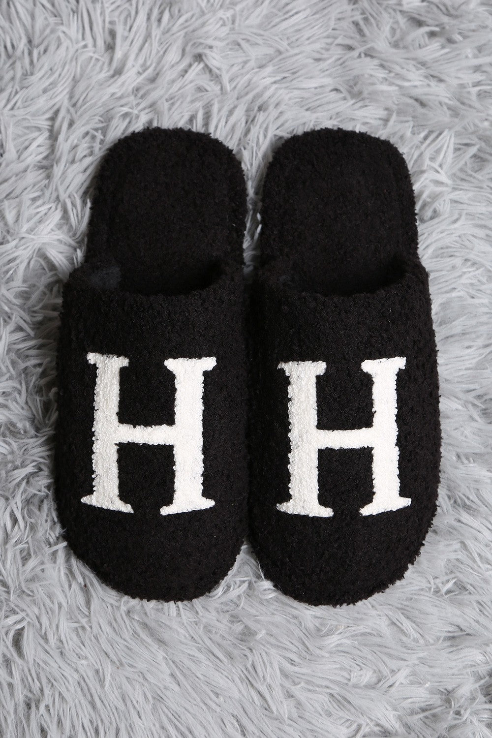 H Print Luxury Slippers