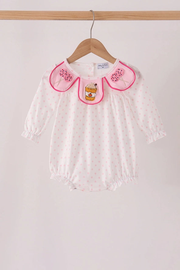 Pink French Knot Dot Bubble