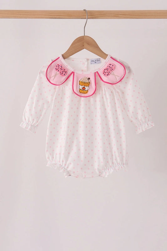 Pink French Knot Dot Bubble
