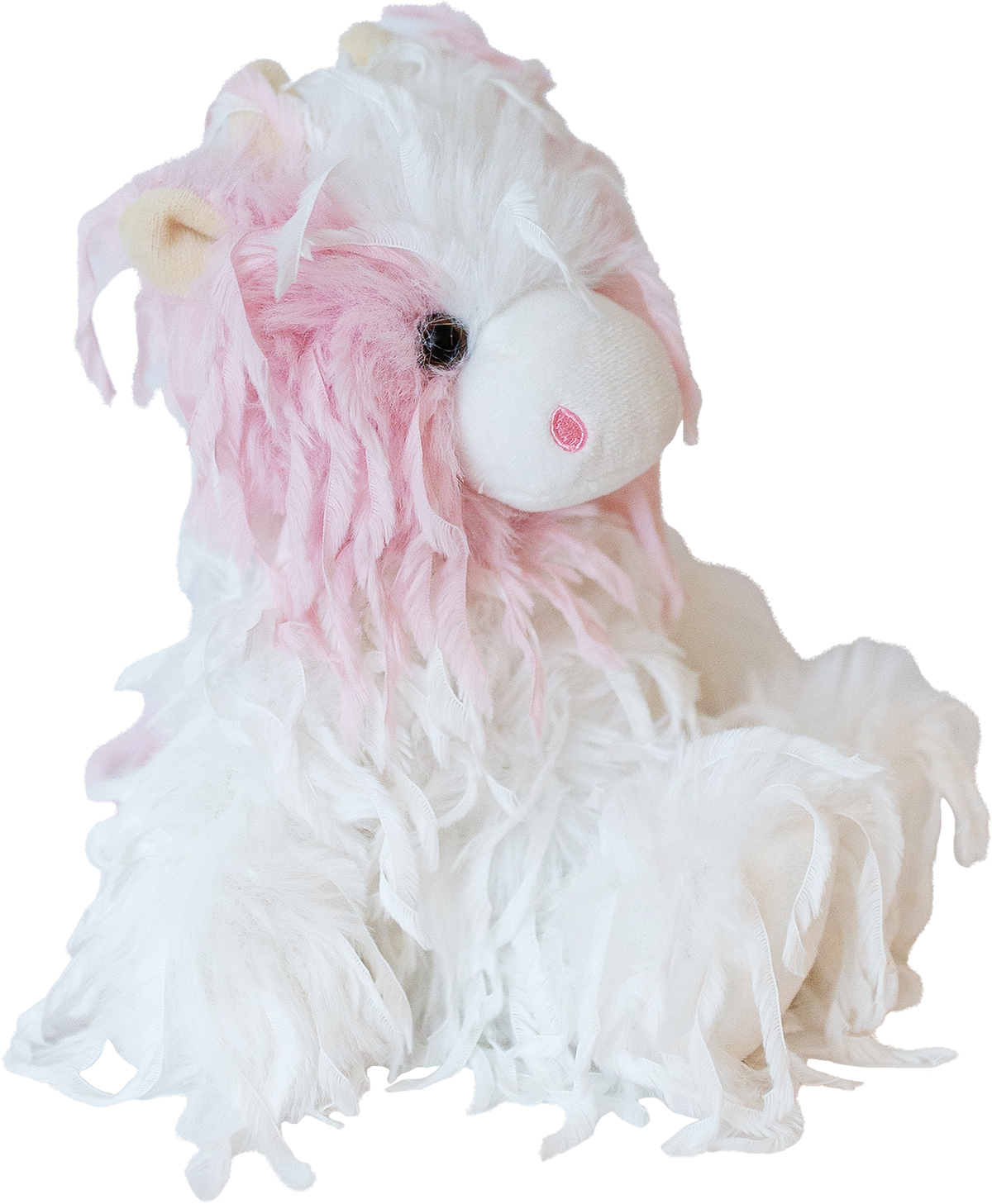 BHTB Feathers Strawberry Cow Plushie