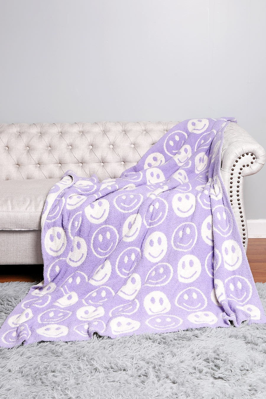 Reversible Smile Blanket