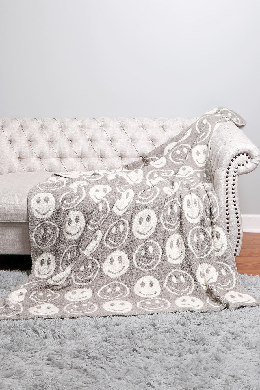 Reversible Smile Blanket